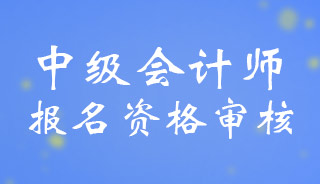 2024湖南中级会计报名资格审核方式和审核要求